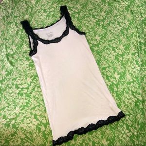 Off White Nighty Top